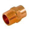 American Imaginations 1.25 in. x 1 in. Copper Male Reducing Adapter - Cast AI-35724